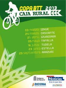 La Copa Caja Rural BTT 2013 anuncia sus siete sedes